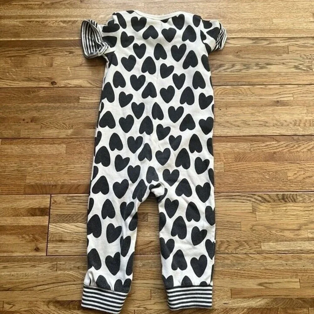 Baby Cat And Jack Heart Jumpsuit Size 12 Months‎